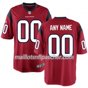 Maillot Houston Texans Custom Nike Rouge - Homme